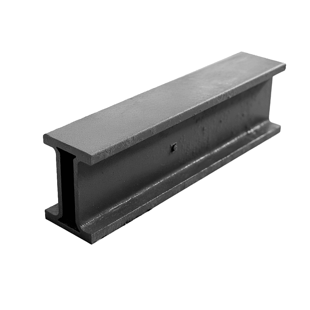 Structural steel beam — after cleaning